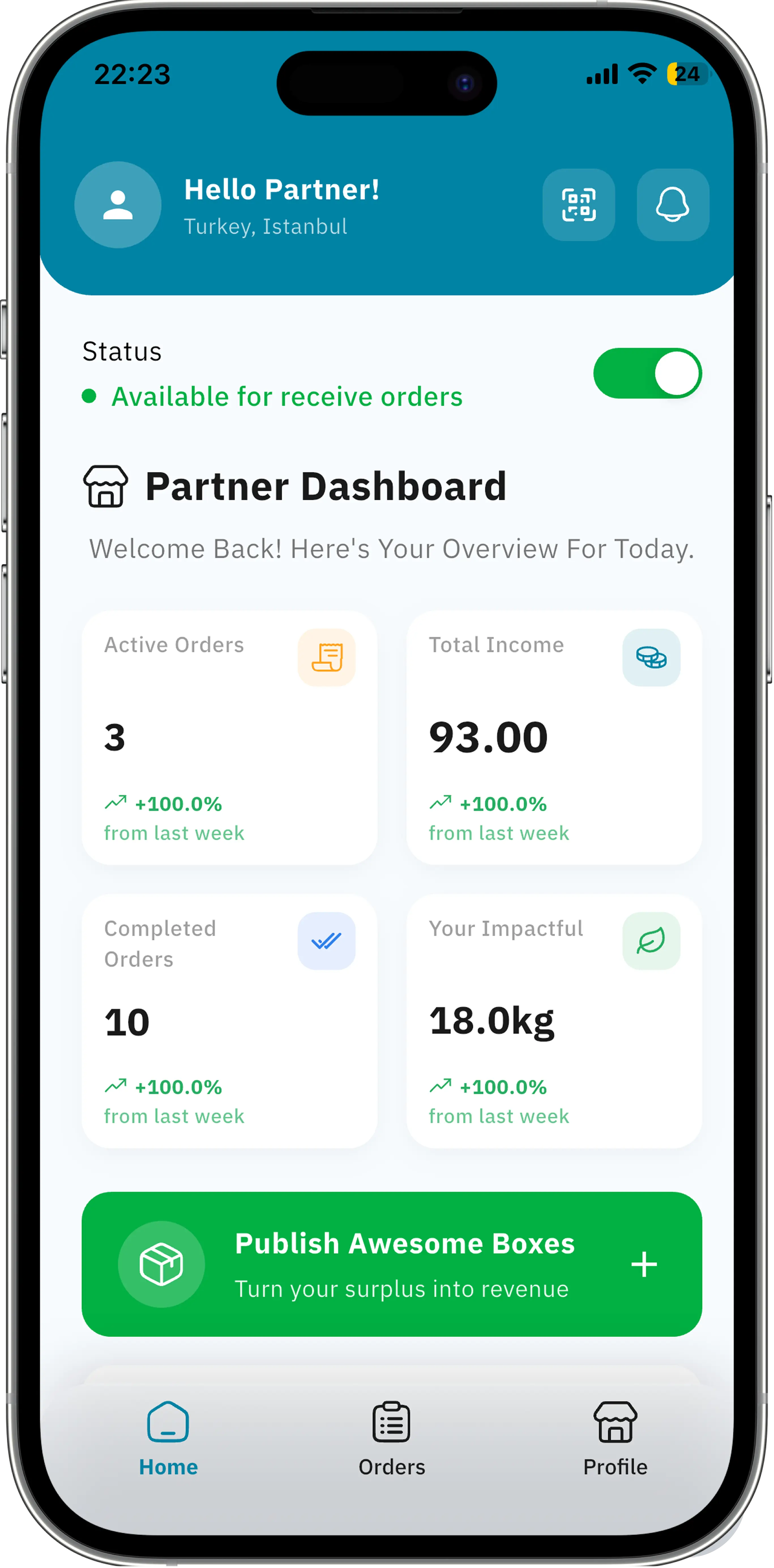 ZadBox app interface
